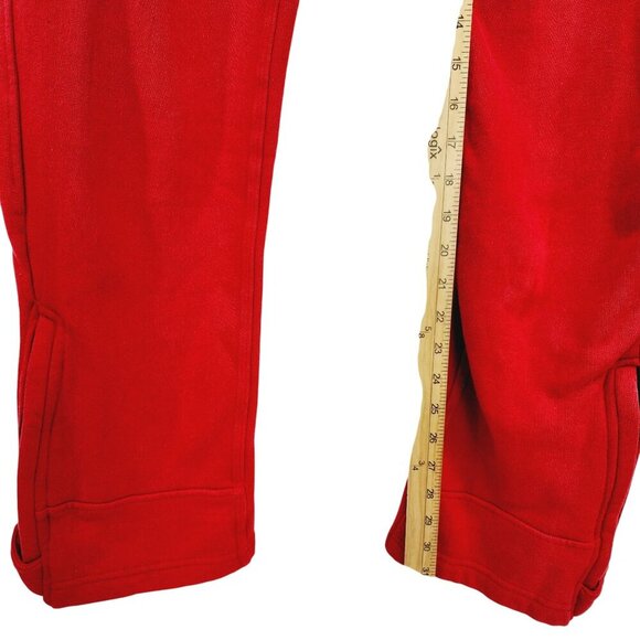 Preme Red Cargo Jogger SweatPants Mens Size Small Cotton - Picture 12 of 15